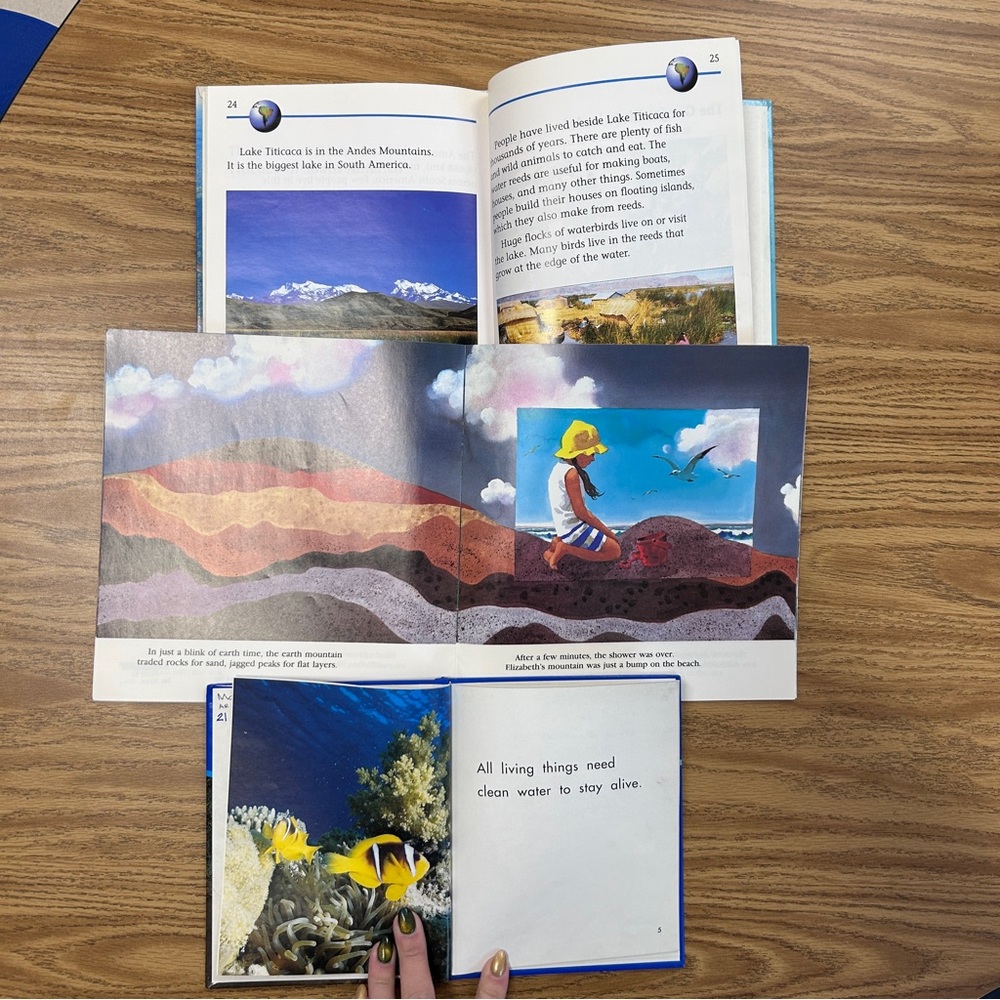 Children's Educational Water Books Bundle - Blue & Multicolor Covers - Picture 8 of 9